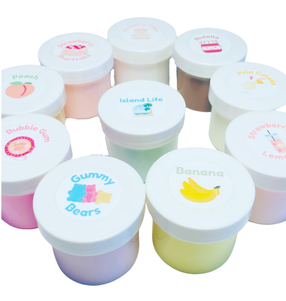 Vanilla Ice Cream Slime/ASMR – Slime By Sofia 702 LLC.