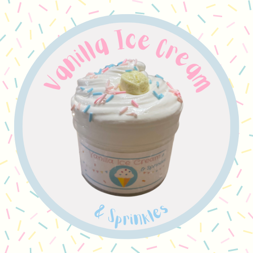 Vanilla Ice Cream Slime/ASMR – Slime By Sofia 702 LLC.